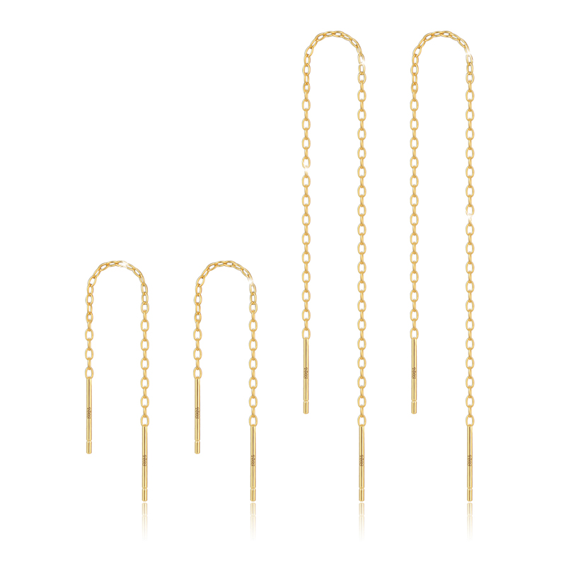 Gold thread hot sale earrings australia